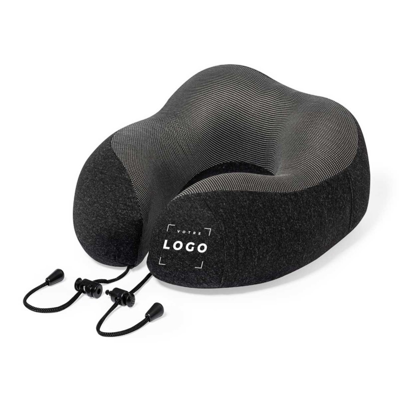 Coussin de voyage rembourré – Accessoire personnalisé pour entreprise