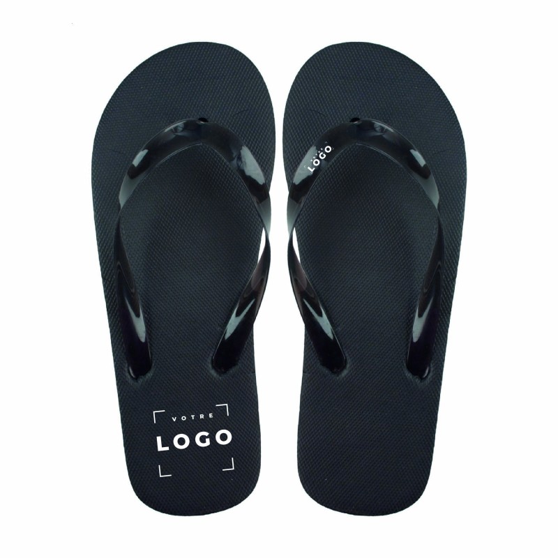 Tongs personnalisées en PE – Goodies été pour entreprise