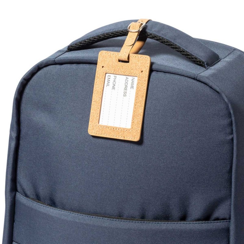 Étiquette à bagage en liège personnalisée – Goodies écologiques