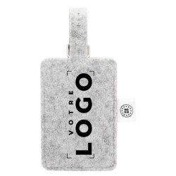 Étiquette à bagage RPET personnalisée – Goodies responsables
