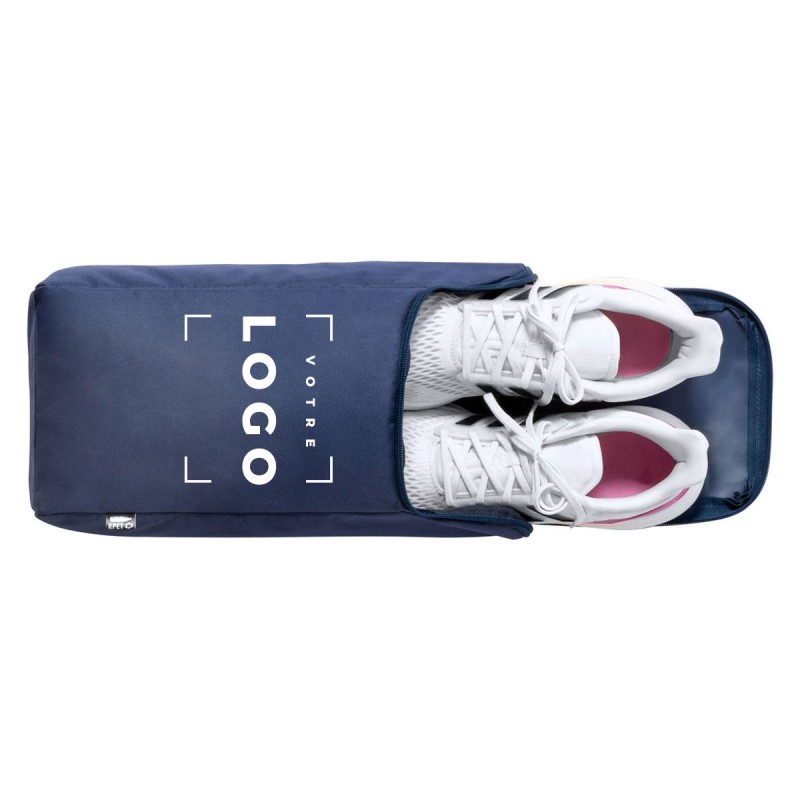 Sac zippé RPET pour chaussures – Goodies durables entreprise
