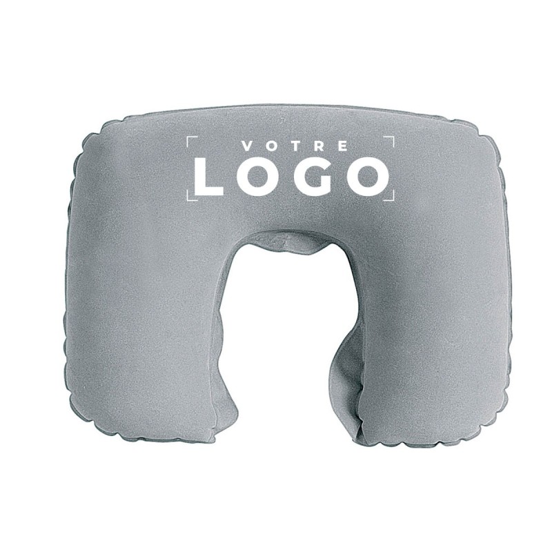 Coussin gonflable pour le cou en microfibre – Goodies confortables