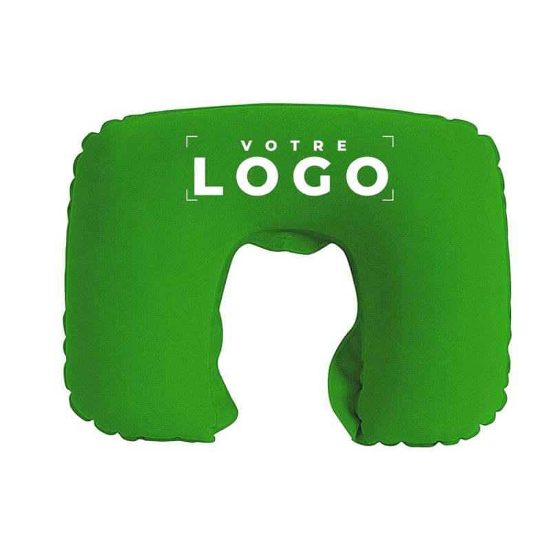 Coussin gonflable pour le cou en microfibre – Goodies confortables