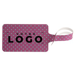 Étiquette à bagages en papier indéchirable – Goodies personnalisables