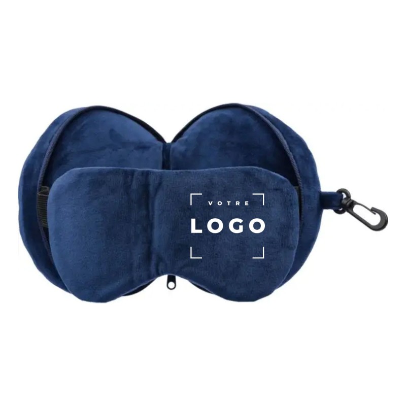Ensemble d’oreillers de voyage personnalisable | Cadeau d’affaires