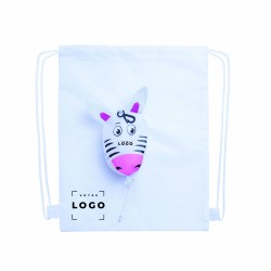 Sac à dos enfant pliable à cordelettes personnalisable | Goodies
