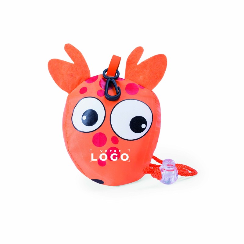 Sac à dos enfant pliable à cordelettes personnalisable | Goodies