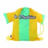 Sac à cordon enfant en forme de t-shirt personnalisable | Goodies RPET