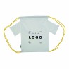 Sac à cordon enfant en forme de t-shirt personnalisable | Goodies RPET