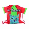 Sac à cordon enfant en forme de t-shirt personnalisable | Goodies RPET