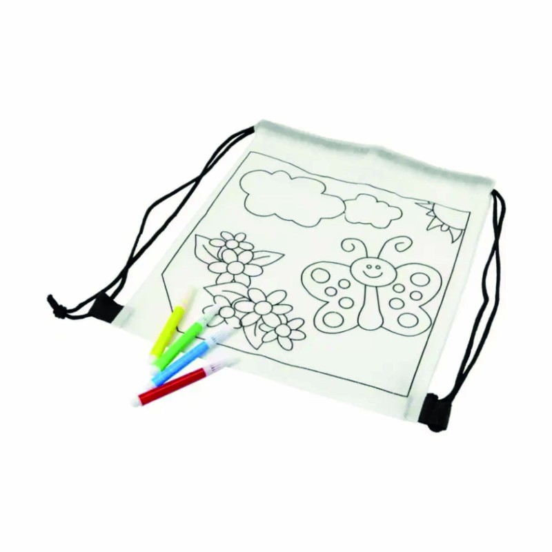 Sac à dos à colorier pour enfants | Sac personnalisable