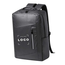 Sac à dos en cuir PU élégant personnalisable | Cadeau premium