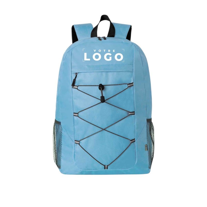 Sac à dos avec corde élastique sur le devant