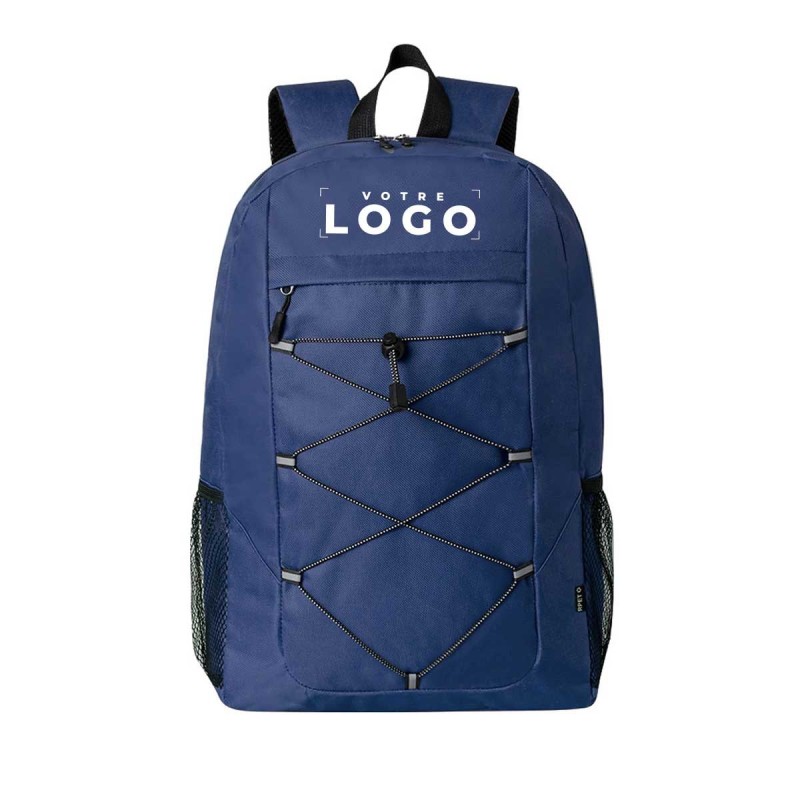 Sac à dos avec corde élastique sur le devant