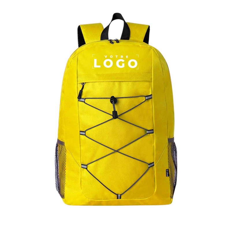 Sac à dos avec corde élastique sur le devant