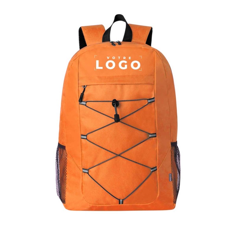 Sac à dos avec corde élastique sur le devant