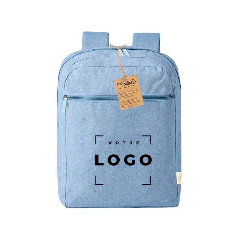 Sac à dos coton recyclé GRS 100 % | Durable et personnalisable