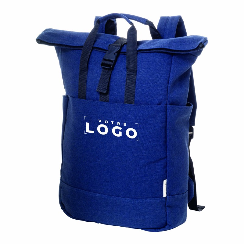 Sac à dos en toile recyclée 70% coton & 30% RPET