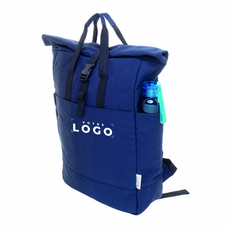 Sac à dos en toile recyclée 70% coton & 30% RPET