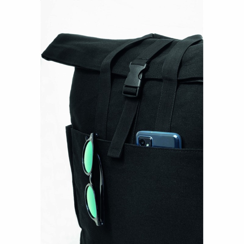 Sac à dos en toile recyclée 70% coton & 30% RPET