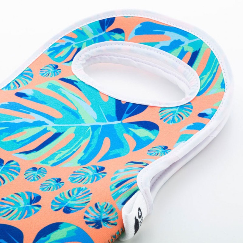 Sac porte-bouteille de vin personnalisé en néoprène RPET