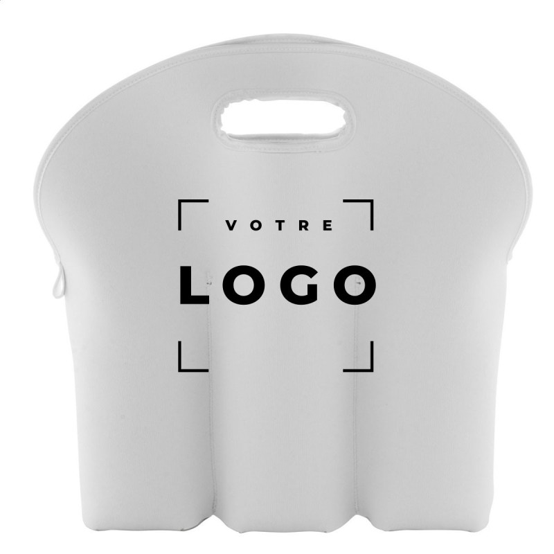 Sac à bière personnalisé en néoprène RPET – 3 canettes