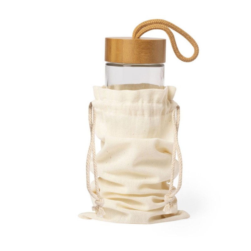 Sac bouteille en coton 105 g/m² personnalisé – Gourde & Thermos