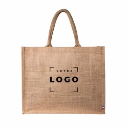 Sac shopping en toile de jute – fabrication française