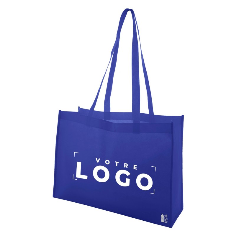 Sac shopping non-tissé RPET – réutilisable et personnalisé