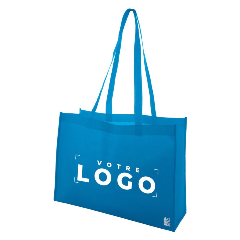 Sac shopping non-tissé RPET – réutilisable et personnalisé
