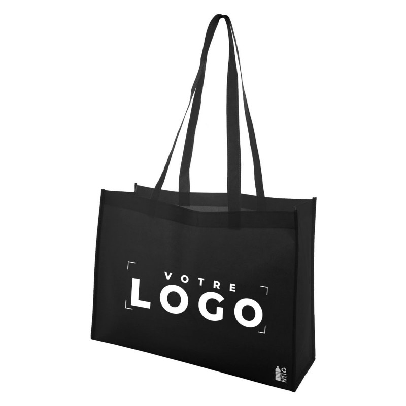 Sac shopping non-tissé RPET – réutilisable et personnalisé