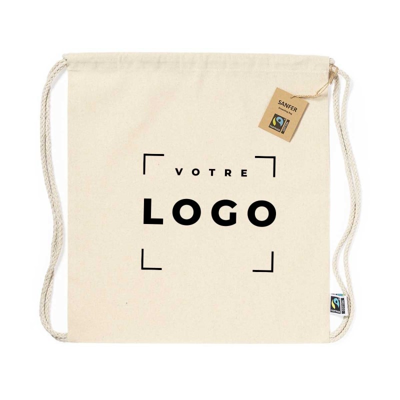 Sac à dos en corde coton Fairtrade – durable et responsable