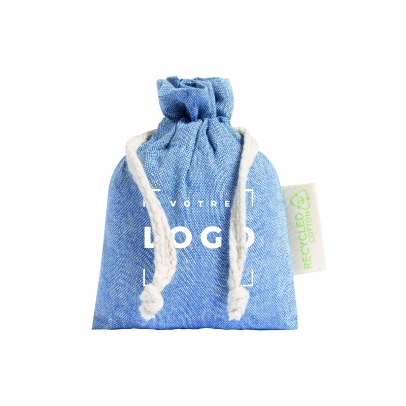 Sac cordelette en coton recyclé 120 g/m² – durable et personnalisable