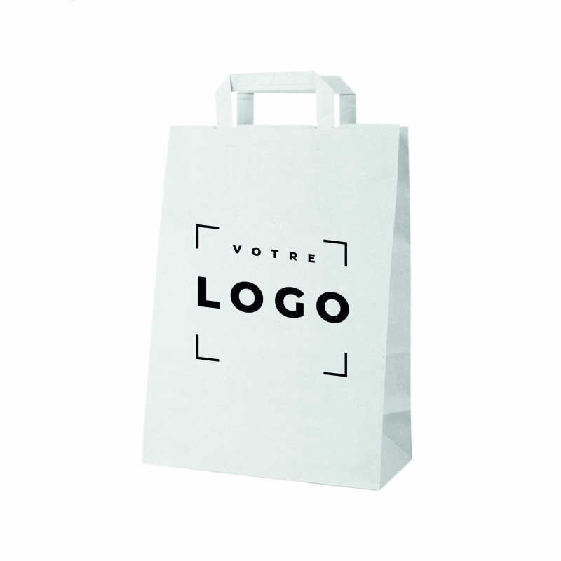 Sac en papier kraft 80 g/m² – personnalisable et élégant
