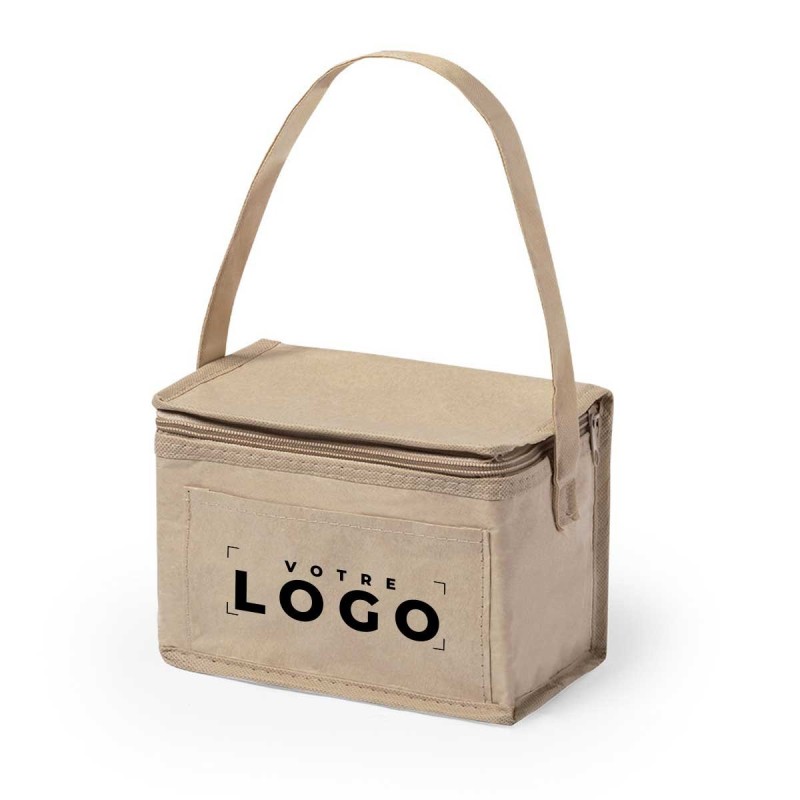 Glacière papier recyclé 6 canettes – isotherme