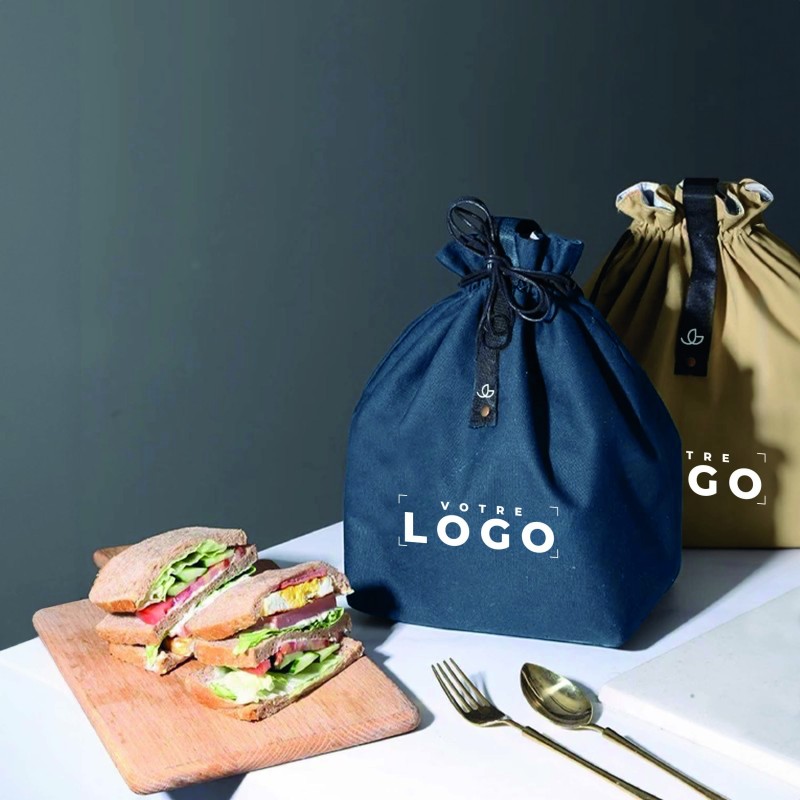 Sac pochon en coton recyclé – Pratique & personnalisable