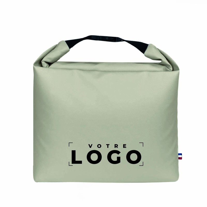 Sac isotherme Rolltop en rPET – Personnalisable et Écologique