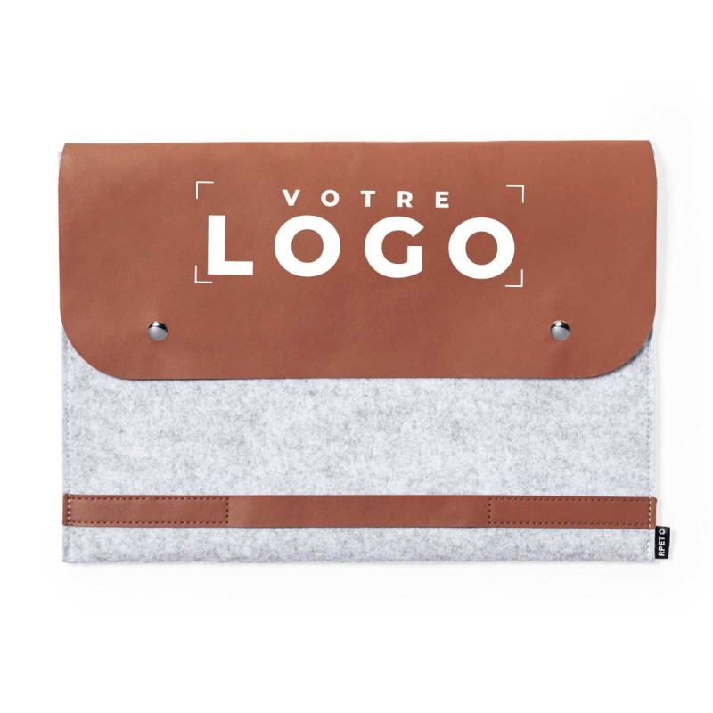 Housse d'ordinateur Nature – Feutre RPET durable et personnalisable