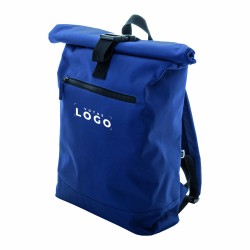 Sac à dos roll-top RPET – Pratique et écologique pour ordinateur 15"