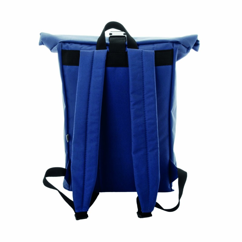 Sac à dos roll-top RPET – Pratique et écologique pour ordinateur 15"