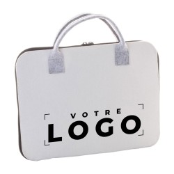 Sac à documents personnalisé en feutre RPET – Impression sublimation