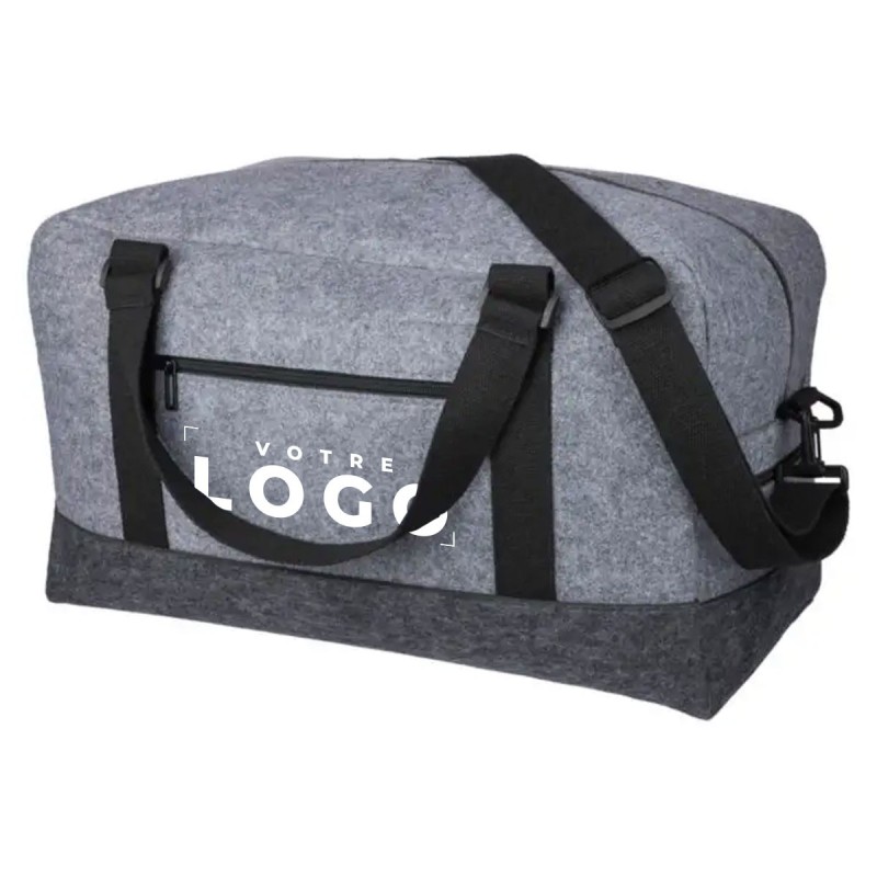 Sac de sport rPET en feutre 30L | Goodies d’entreprise écologiques