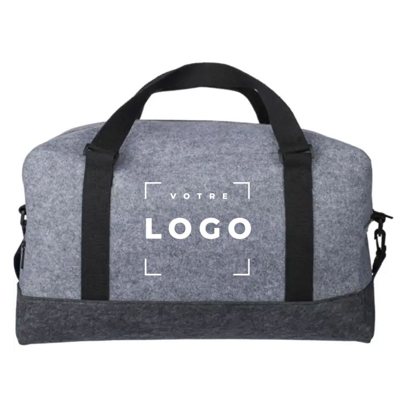 Sac de sport rPET en feutre 30L | Goodies d’entreprise écologiques