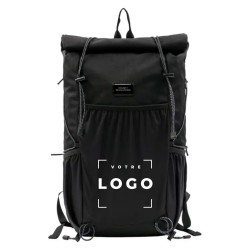 Sac à dos Venturer roll-top en PET recyclé | Goodies d’entreprise