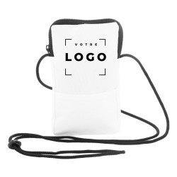 Sac bandoulière compact RPET 600D | Goodies d’entreprise durables