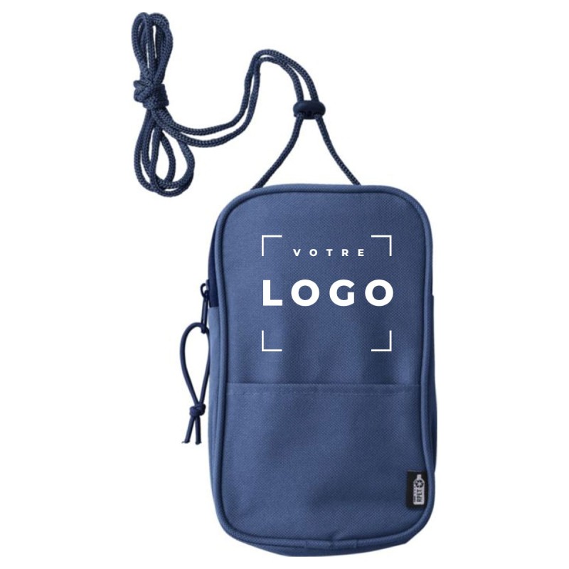 Étui zippé rPET 600D | Goodies d’entreprise écoresponsables
