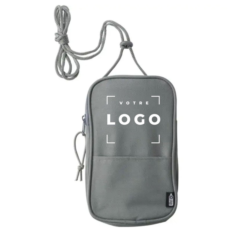 Étui zippé rPET 600D | Goodies d’entreprise écoresponsables