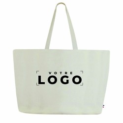 Grand tote bag en coton recyclé | Goodies d’entreprise durables