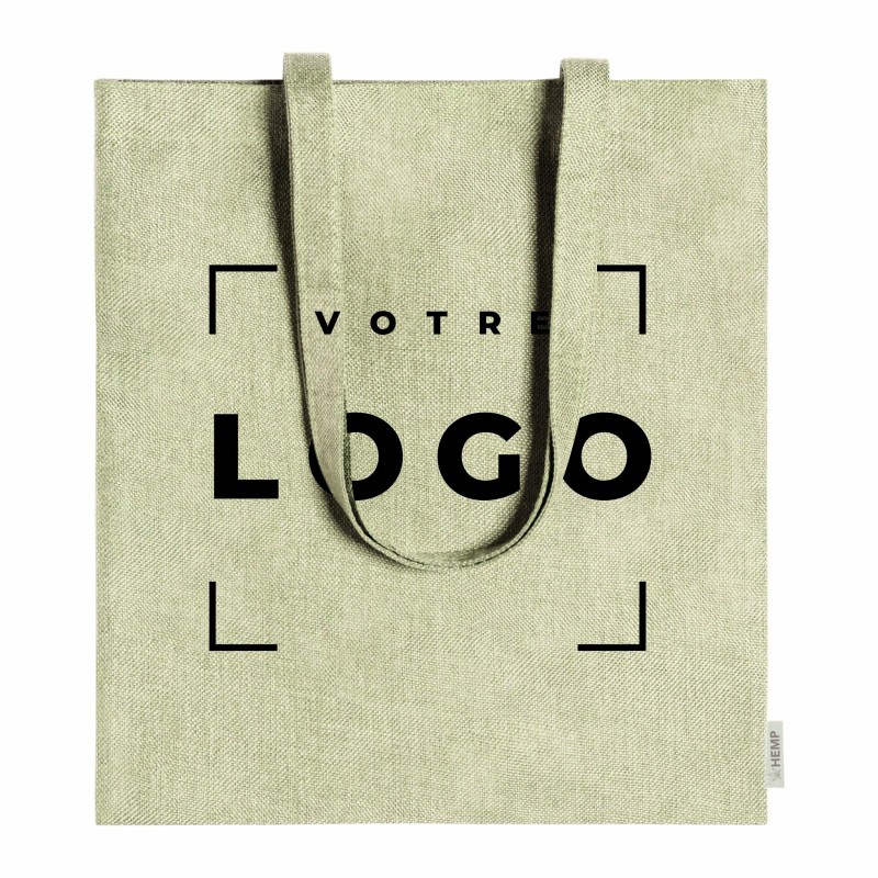 Tote bag en chanvre personnalisé | Goodies d’entreprise durables