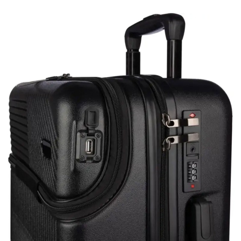 Trolley ABS 20" | Sécurisé, Connecté et Personnalisabl